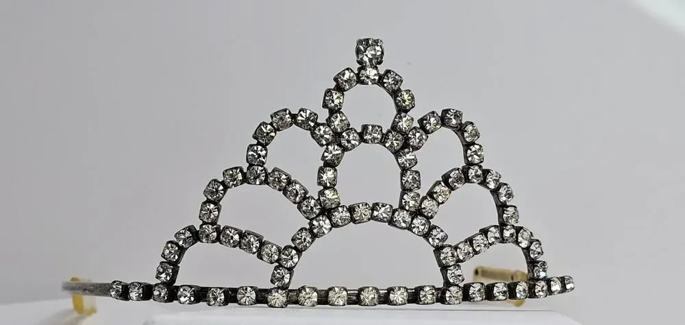Vintage 1940s - 50s Rhinestone Tiara